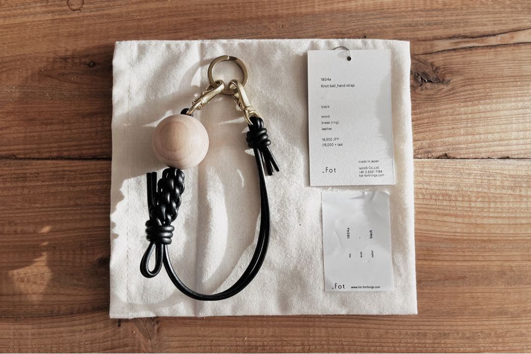 _kayutさま _Fot フォート Knot ball_hand strap
