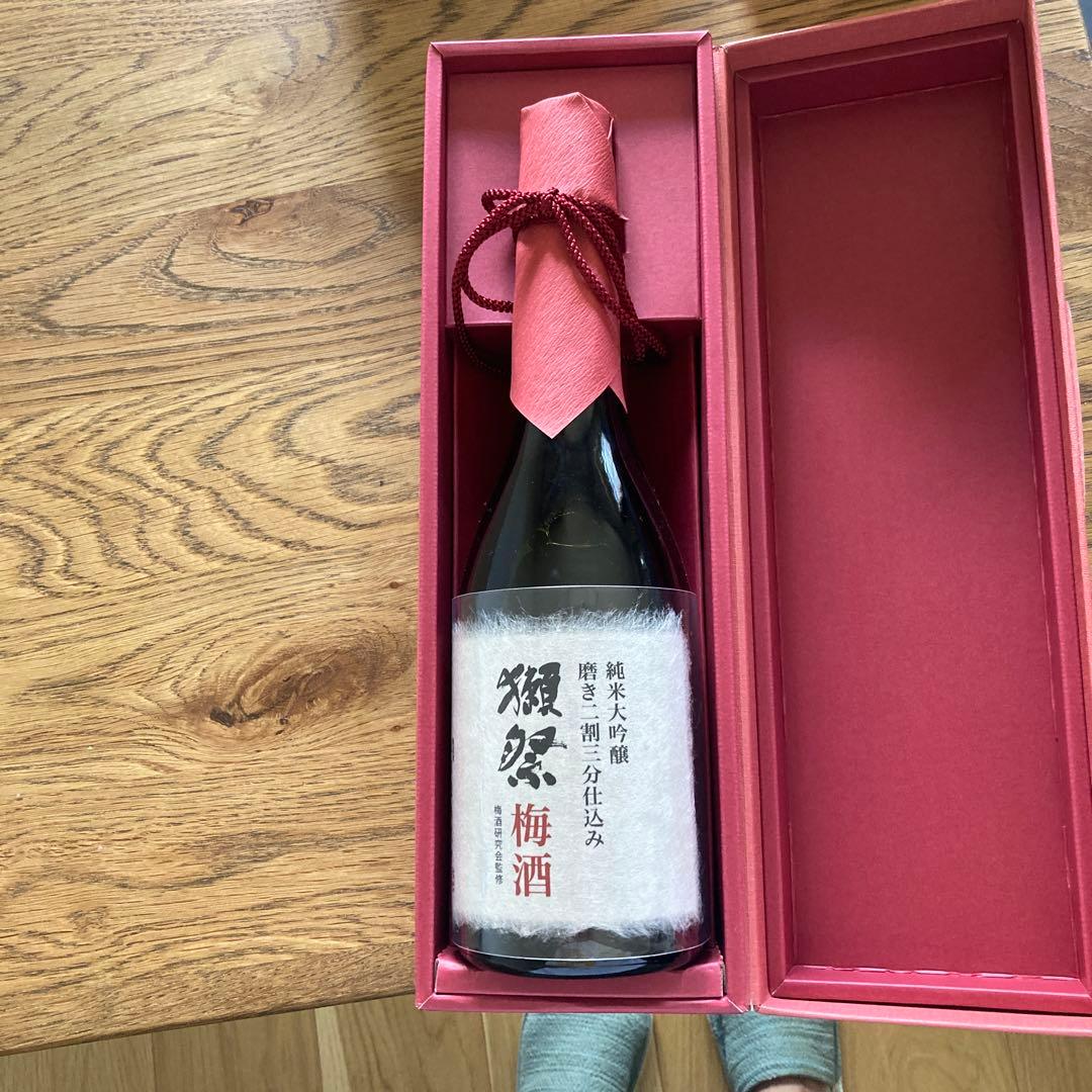 獺祭 梅酒 箱入り　磨き二割三分仕込み　720ml