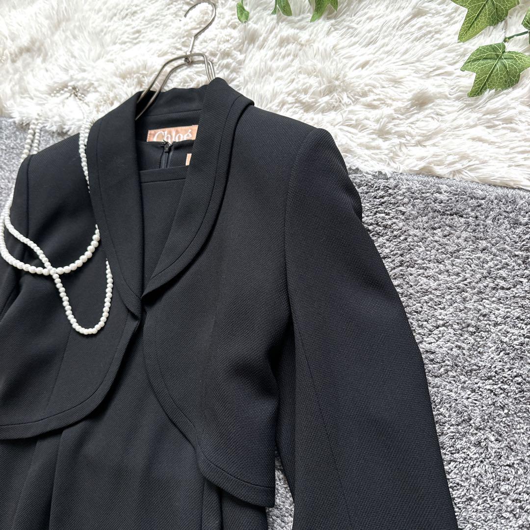 美品　Chloe セットアップ　ワンピース　ブラックフォーマル　冠婚葬祭　9号