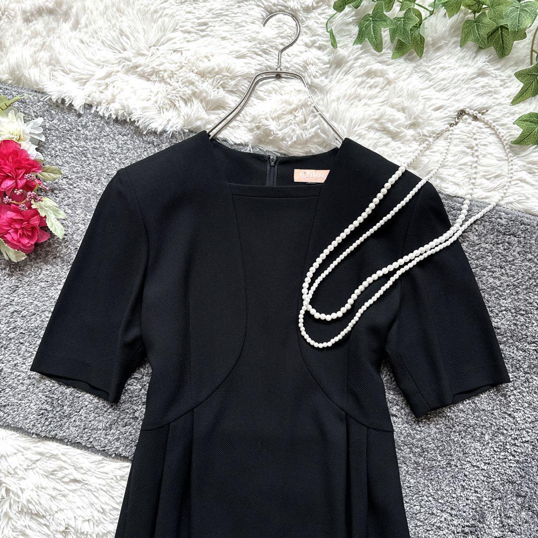 美品　Chloe セットアップ　ワンピース　ブラックフォーマル　冠婚葬祭　9号