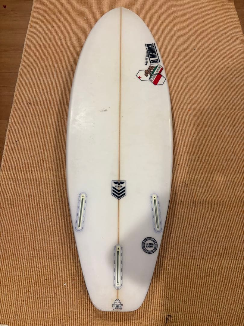 【エイチ】アルメリック 5'6\" ニューフライヤー フィン ハードケース付