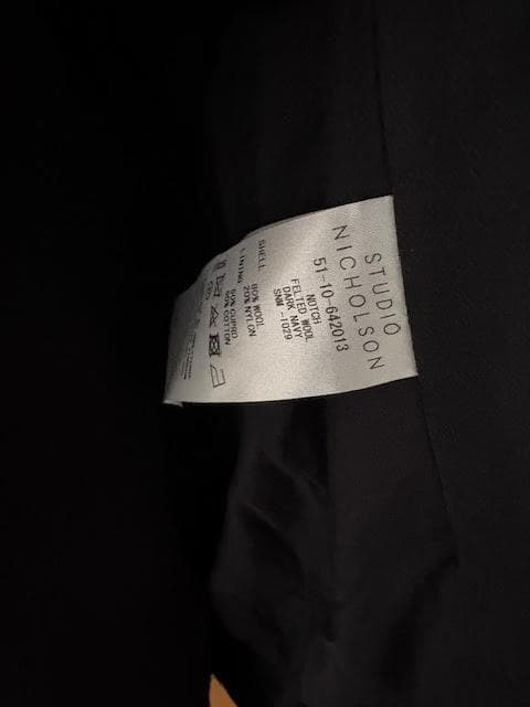 STUDIO NICHOLSON オーバーサイズ チェスターコート