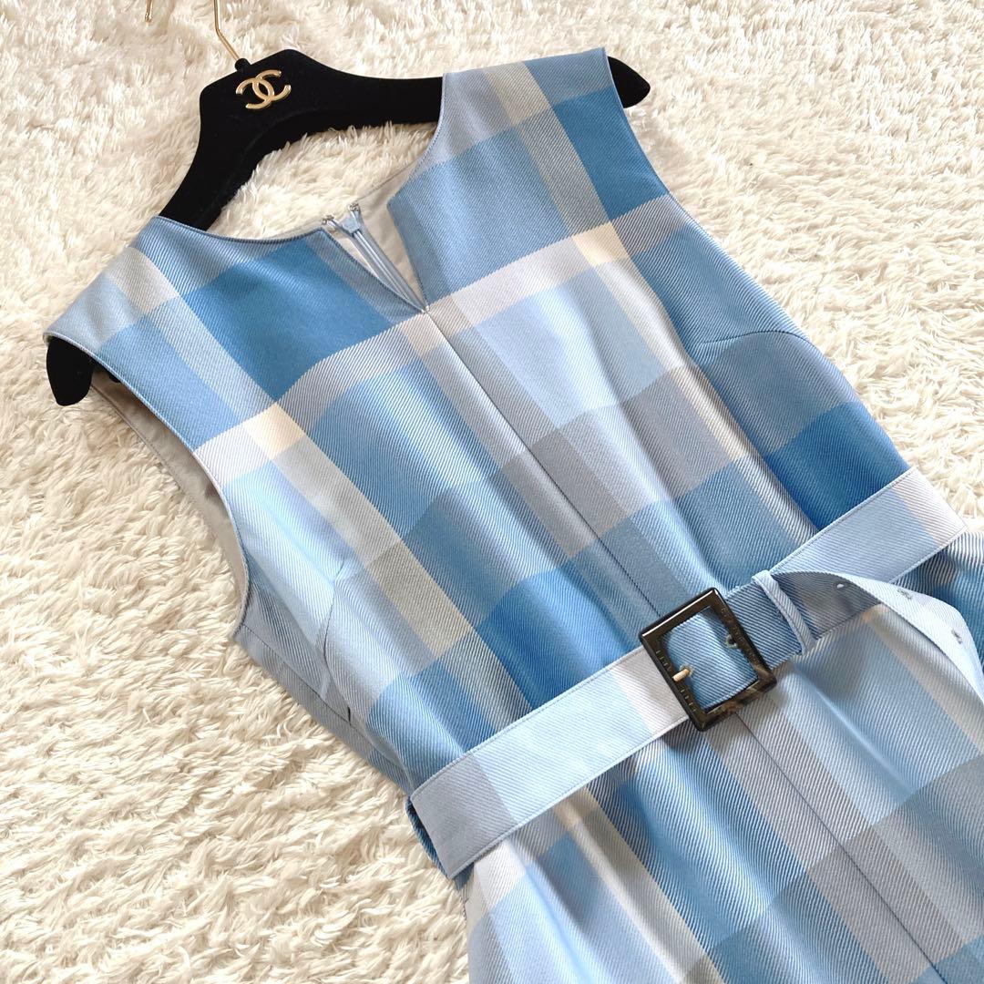 【原宿限定 希少カラー】ブルーレーベルクレストブリッジ ティアードワンピース