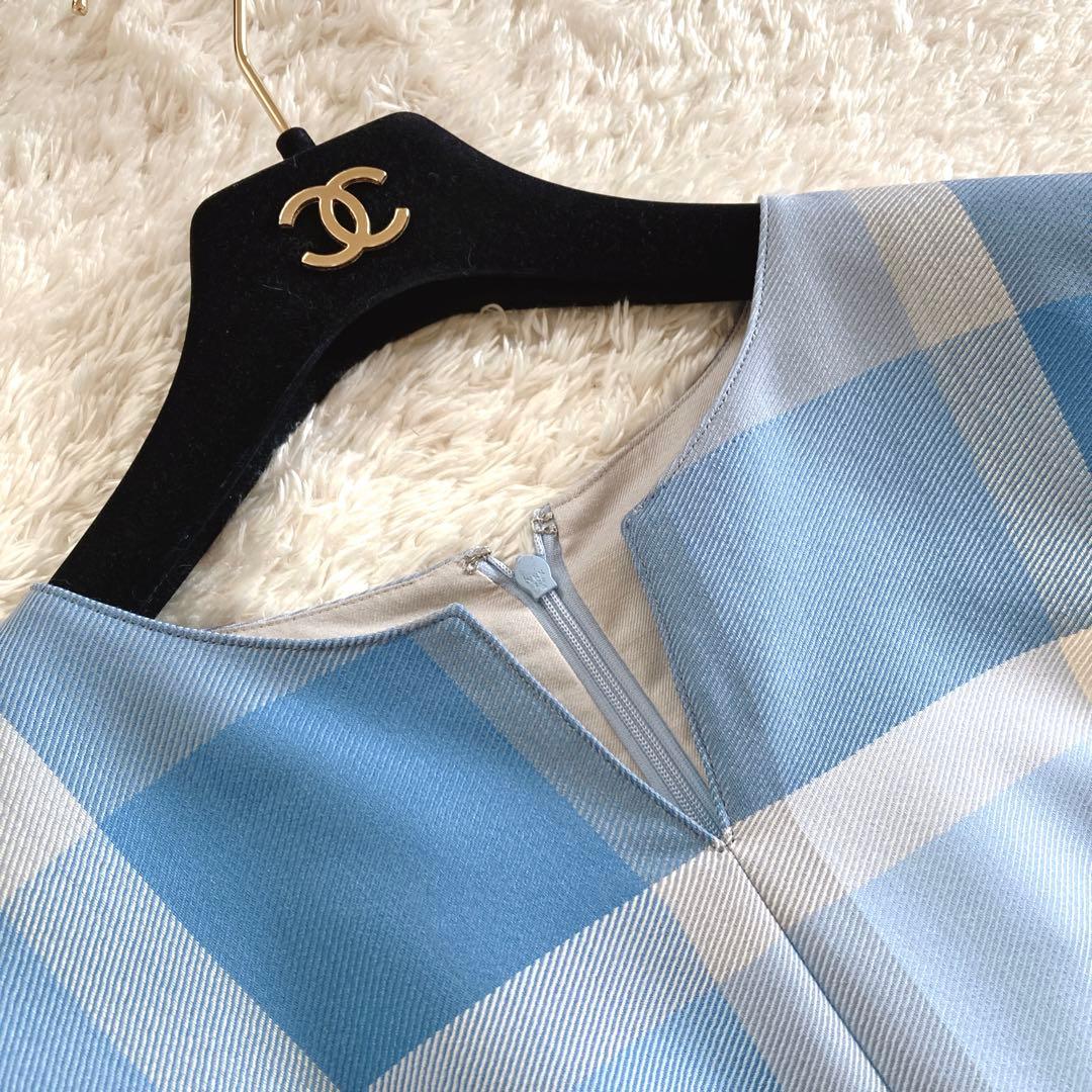 【原宿限定 希少カラー】ブルーレーベルクレストブリッジ ティアードワンピース