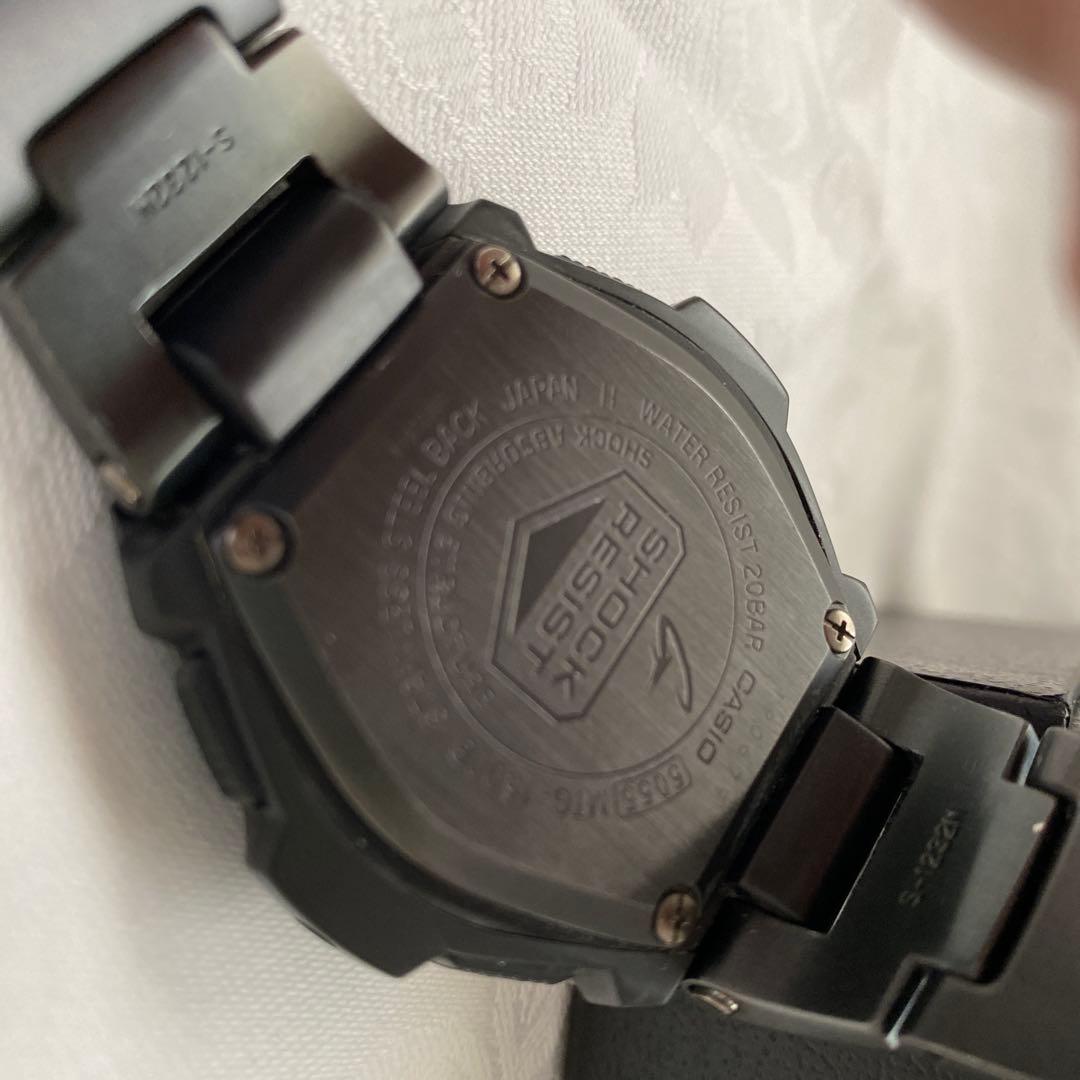 希少G-SHOCK MTG 1500B 電波ソーラーメタル　ブラック