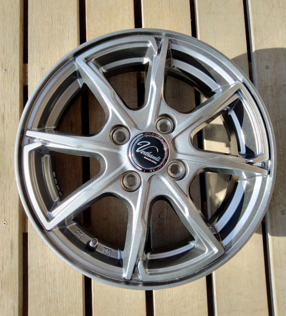 ホイール４本セットVerthandi PW-S8 14x4.5 45 100x4