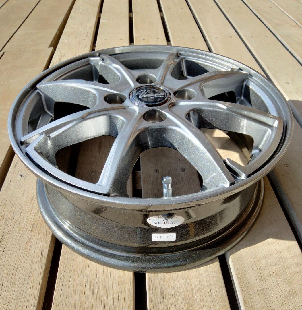 ホイール４本セットVerthandi PW-S8 14x4.5 45 100x4