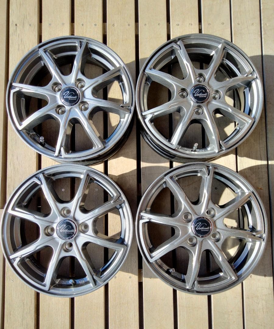 ホイール４本セットVerthandi PW-S8 14x4.5 45 100x4