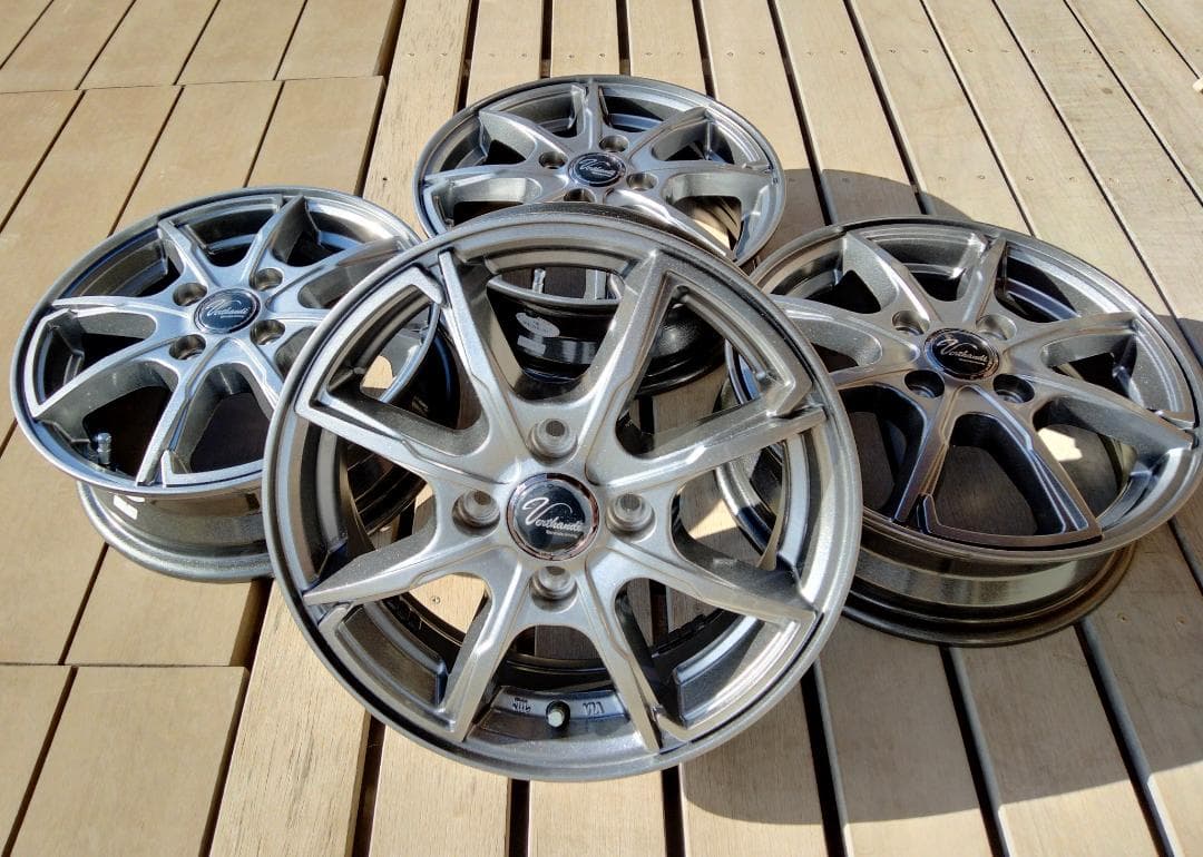 ホイール４本セットVerthandi PW-S8 14x4.5 45 100x4