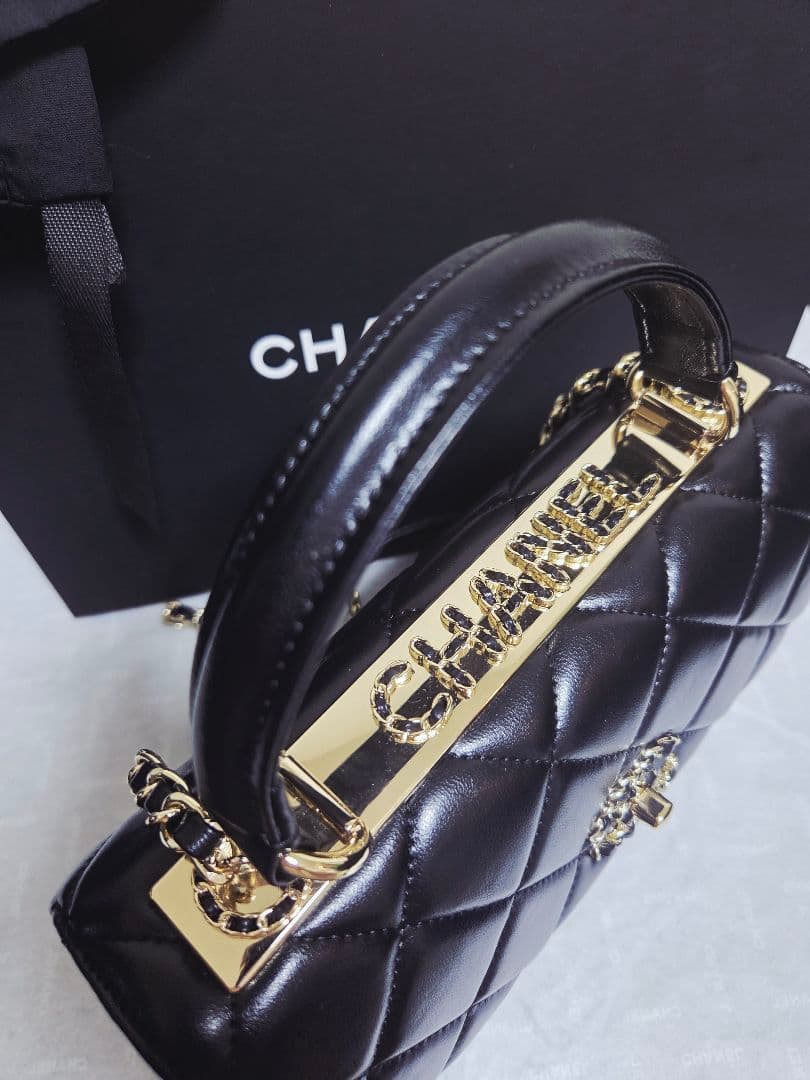 *2wayラムスキン ショルダーバッグ キルティング*