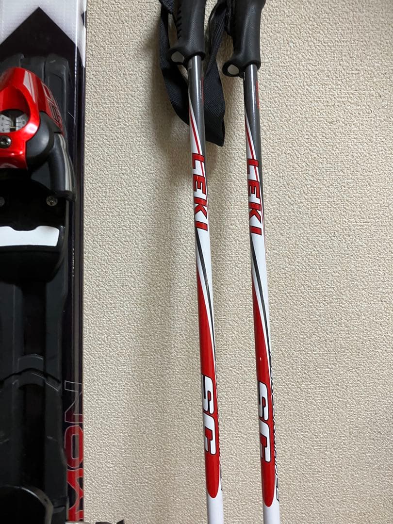 値下げしました⭐︎サロモン　スキーセット 板162㎝　ブーツ26㎝　ポール113㎝