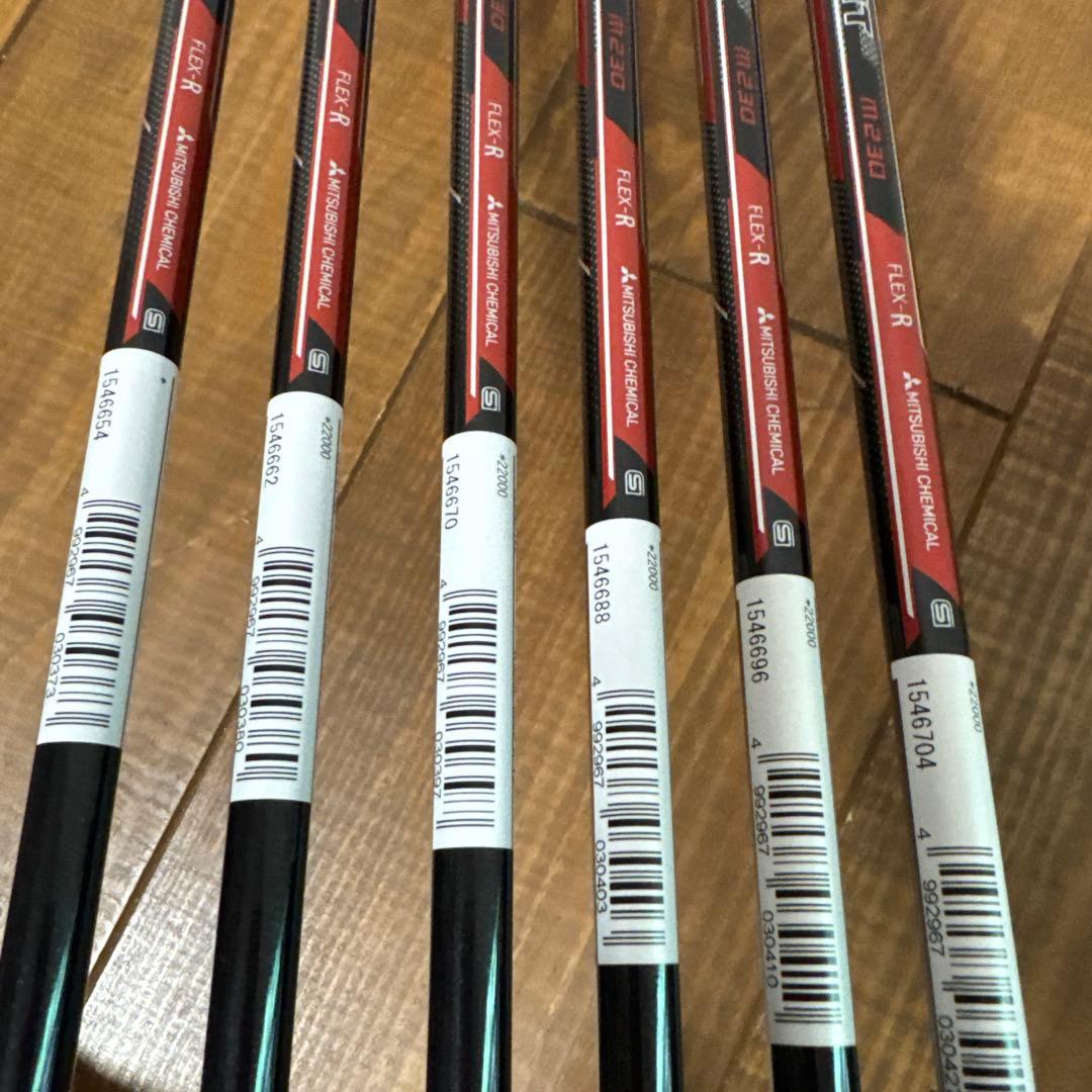 未使用品　マジェスティ　シャトル　アイアン　6本セット