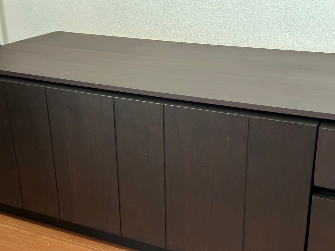 【送料込】テレビ台 幅180cm ウォールナット MKマエダ