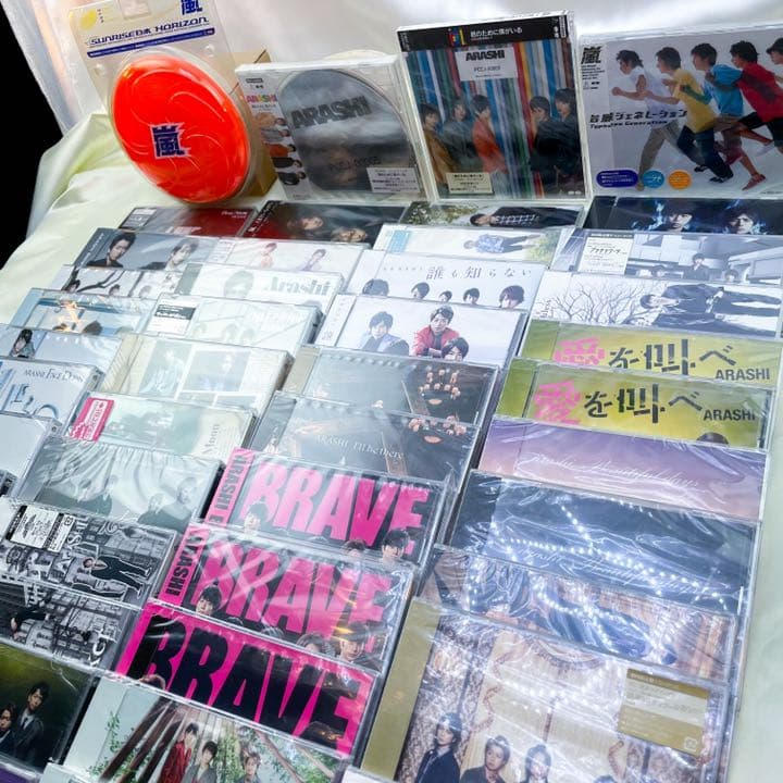 新品・未開封 嵐 CD DVD シングル 初回・通常盤 セット