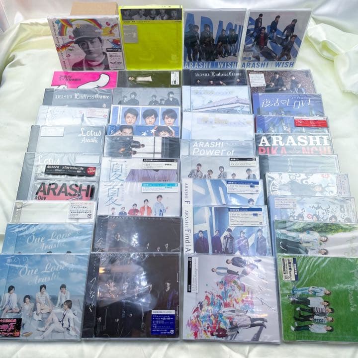 新品・未開封 嵐 CD DVD シングル 初回・通常盤 セット