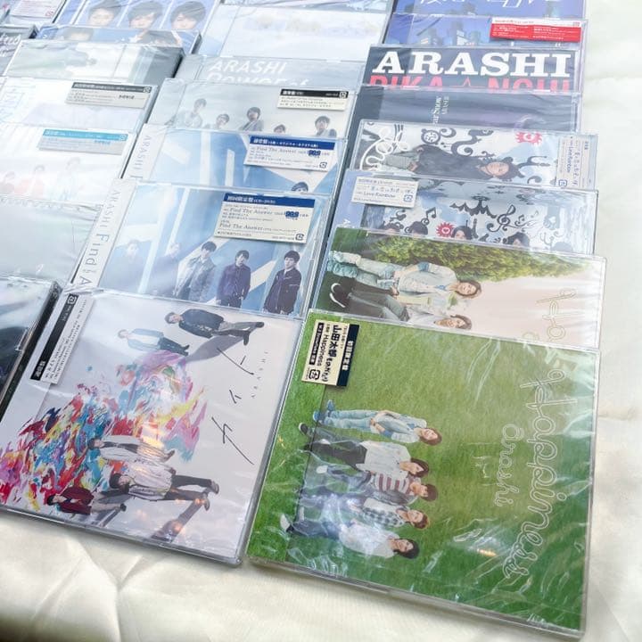 新品・未開封 嵐 CD DVD シングル 初回・通常盤 セット