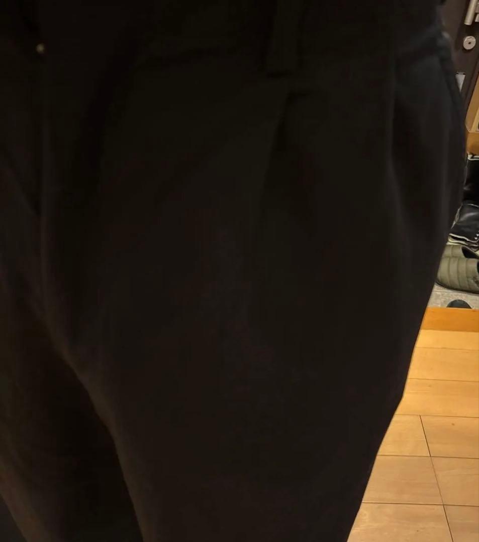 Y's 黒 ワイドパンツ　アーカイブ