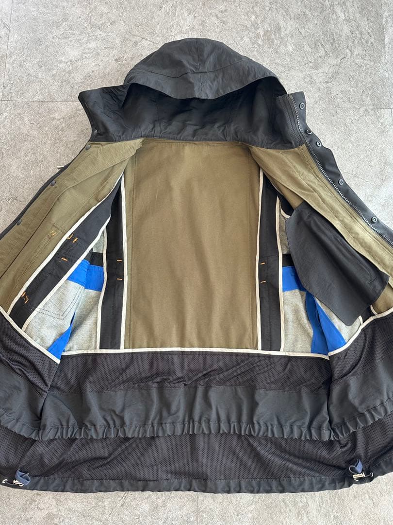648sacai デニムドッキングダブルフェイスブルゾン