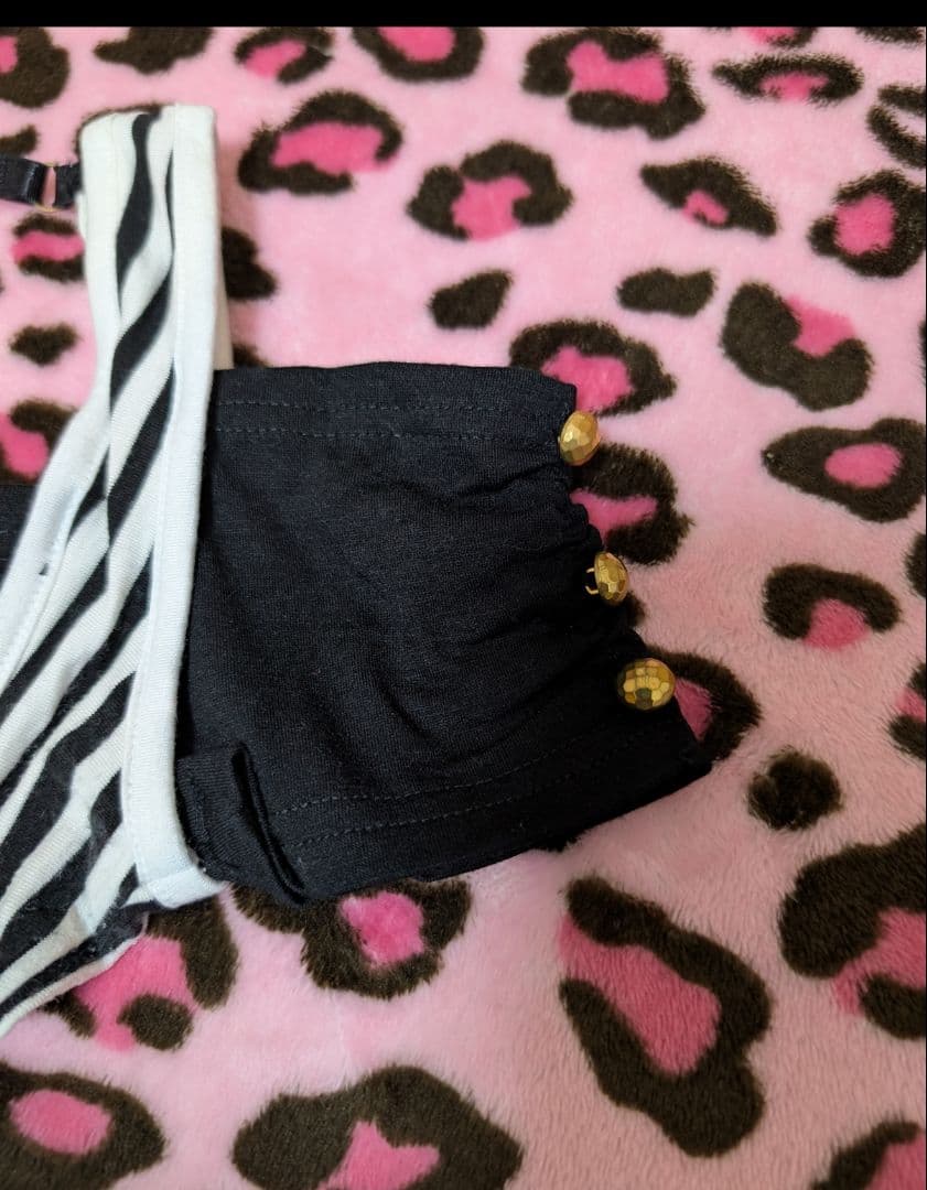 d.i.a. ダイア　トップス　ストライプ　背あき　ギャル　オフショル