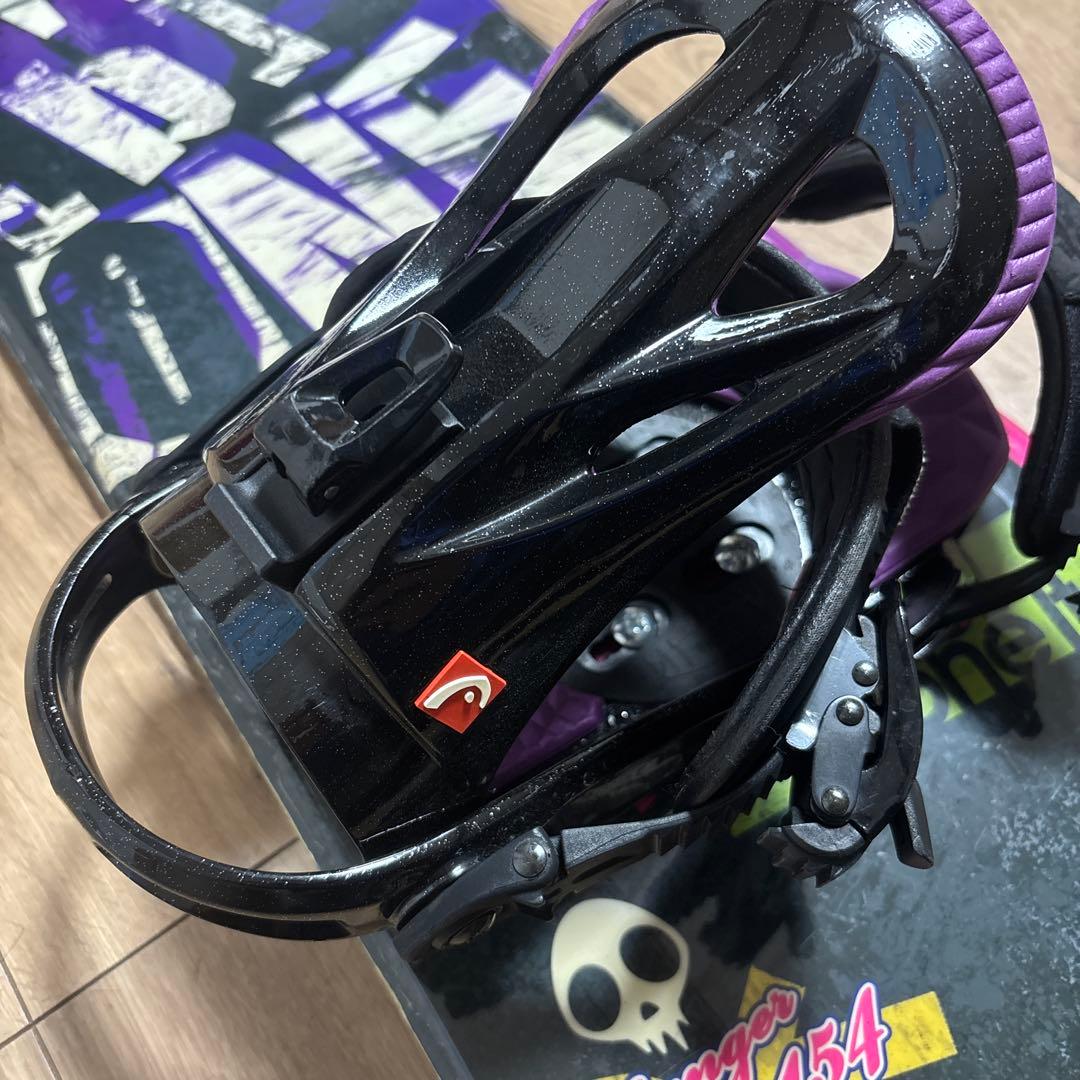 スノーボード板ビンディングセット