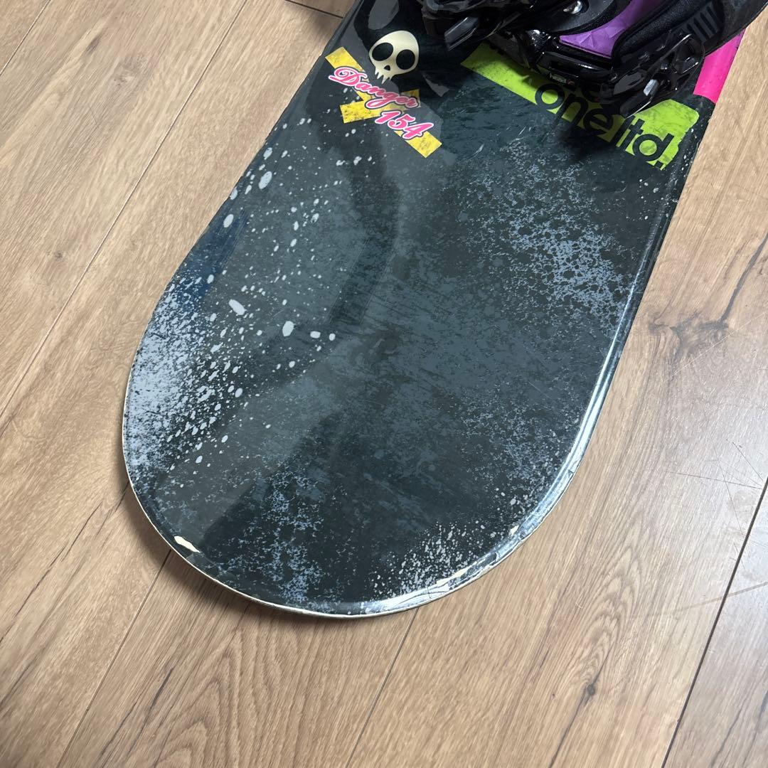 スノーボード板ビンディングセット