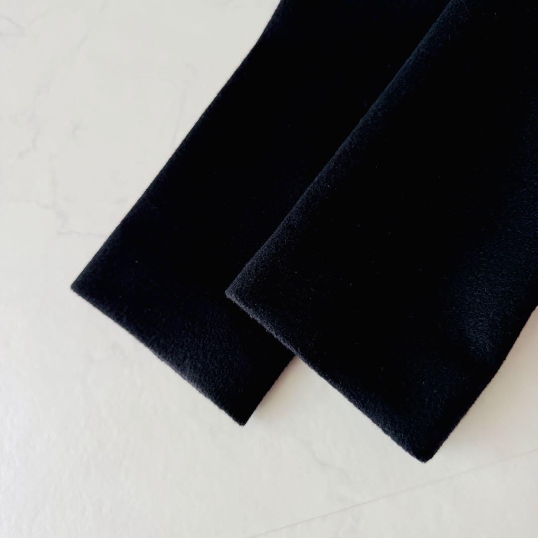 タグ付未使用✨ユナイテッドアローズ へプラムショートコート ブラック