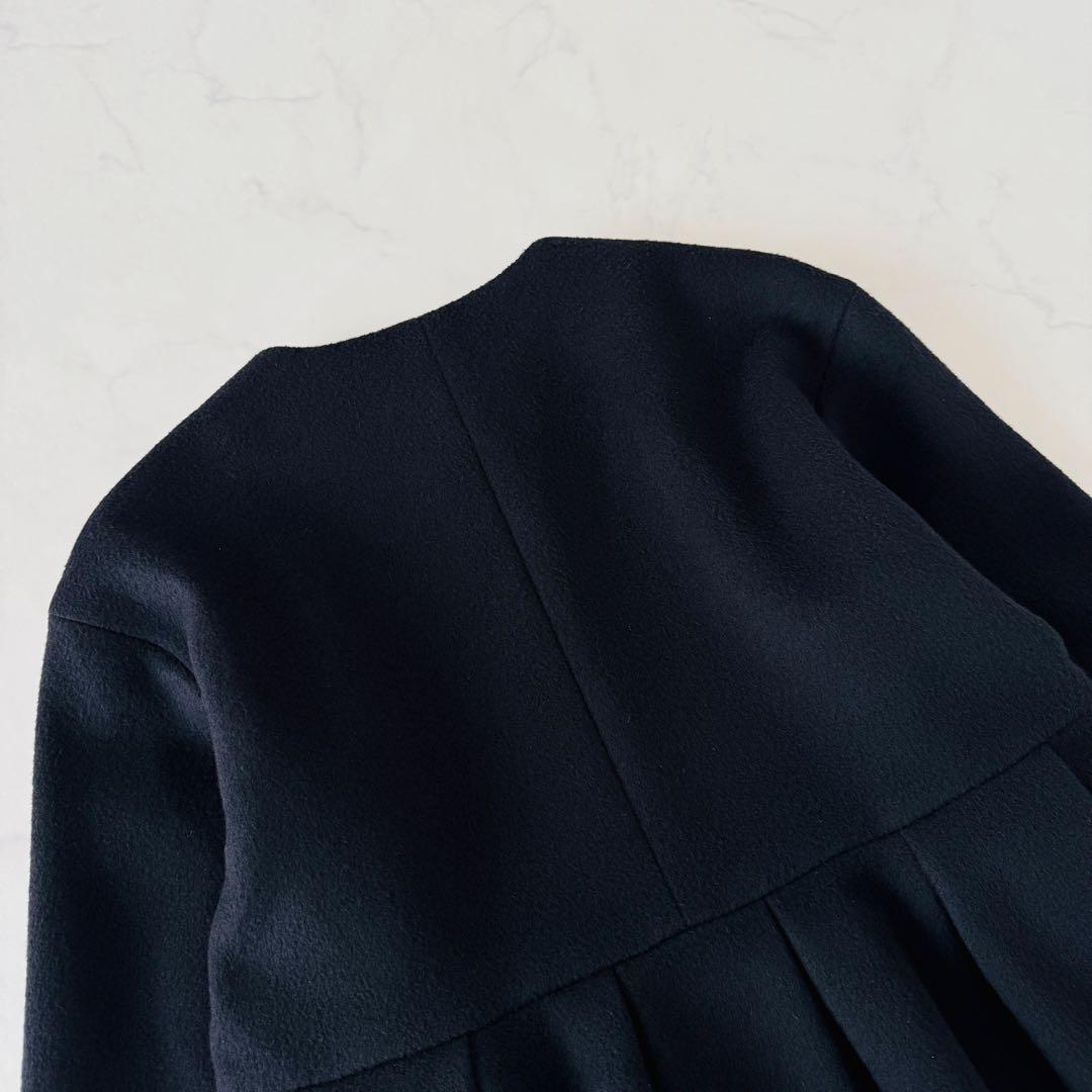 タグ付未使用✨ユナイテッドアローズ へプラムショートコート ブラック