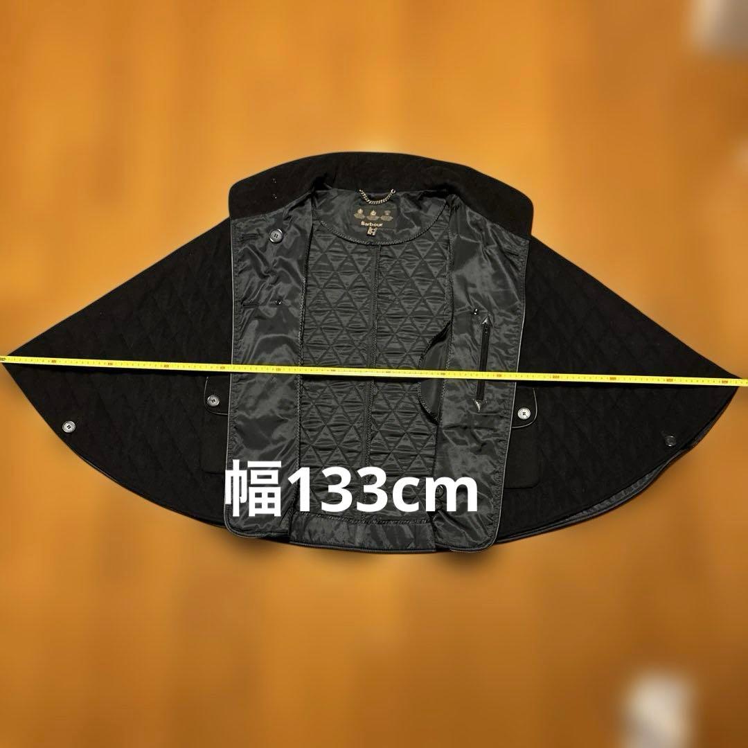 Barbour ウール&カシミア　ポンチョ