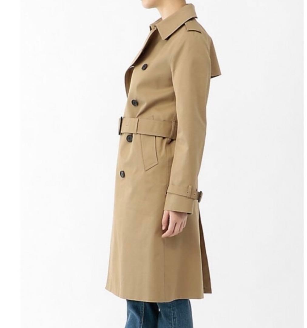 超美品　HYKE ハイク ライナー付き トレンチコート ベージュ系 2