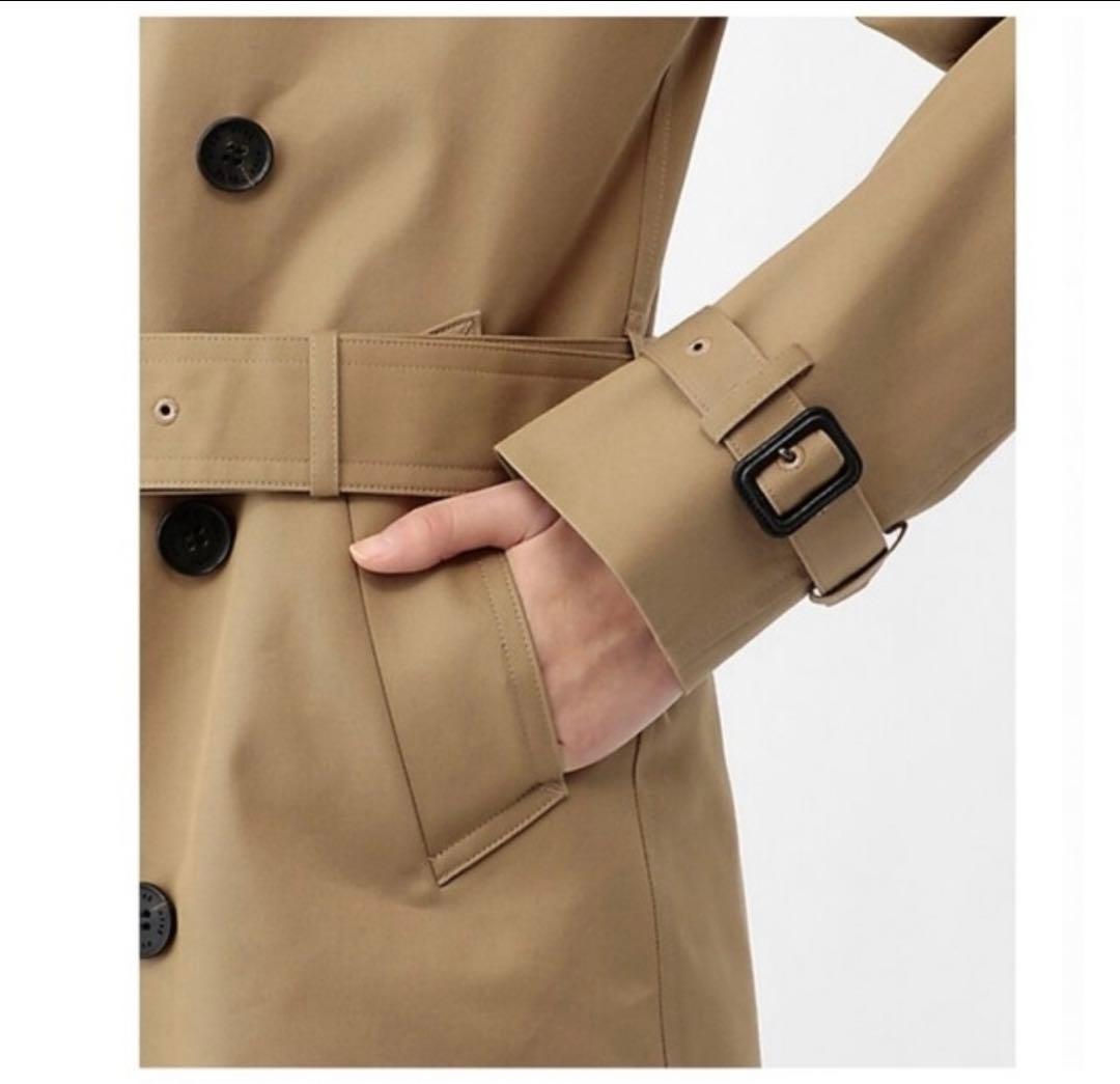 超美品　HYKE ハイク ライナー付き トレンチコート ベージュ系 2