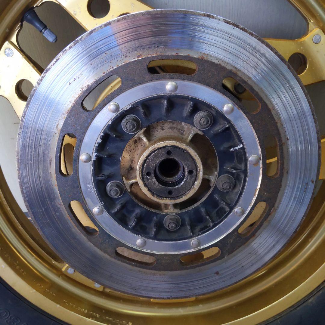 HONDA CB1100R 純正ＲホイールＭＴ３．００×１８☆ロータースプロケ付