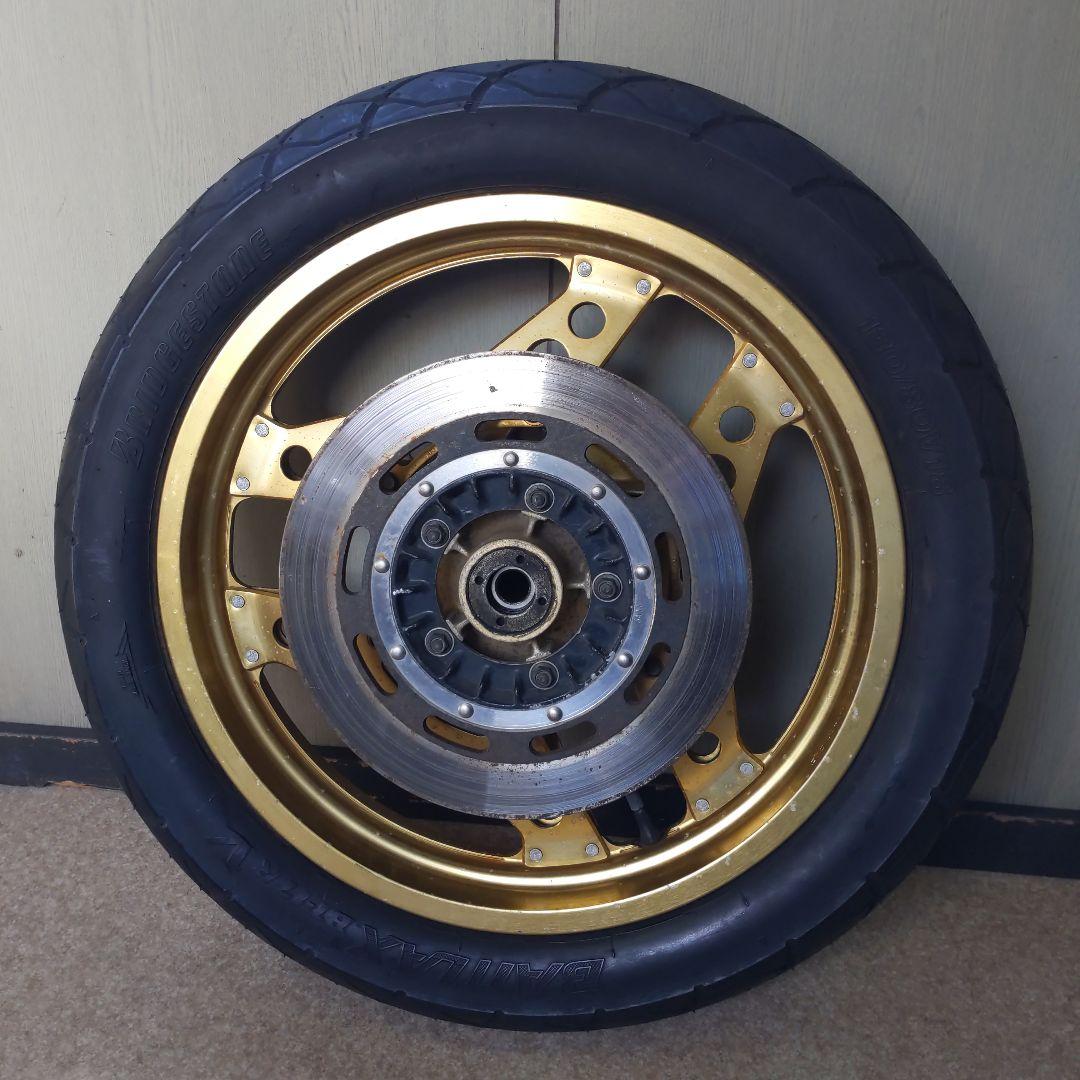 HONDA CB1100R 純正ＲホイールＭＴ３．００×１８☆ロータースプロケ付