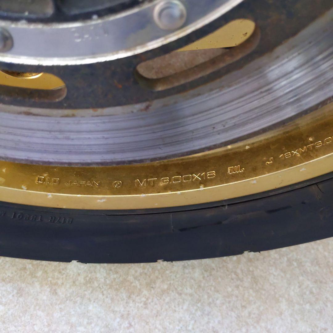 HONDA CB1100R 純正ＲホイールＭＴ３．００×１８☆ロータースプロケ付