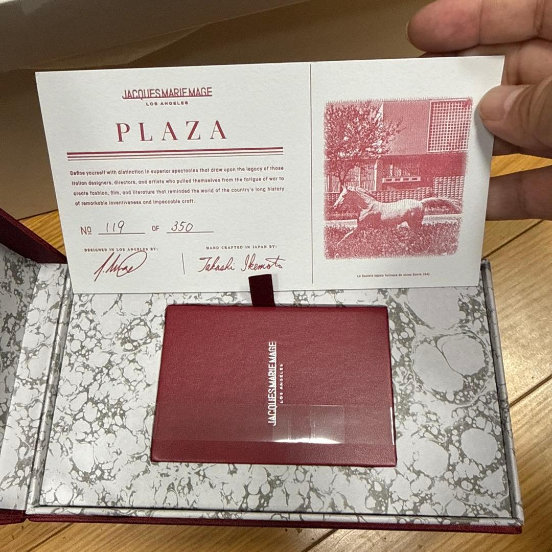 JACQUES MARIE MAGE PLAZA サングラス