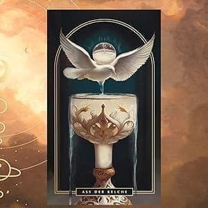 【正規品タロットカード】ドイツの入手困難デッキ✨心と魂に触れるタロット✨金縁