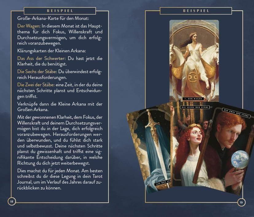 【正規品タロットカード】ドイツの入手困難デッキ✨心と魂に触れるタロット✨金縁