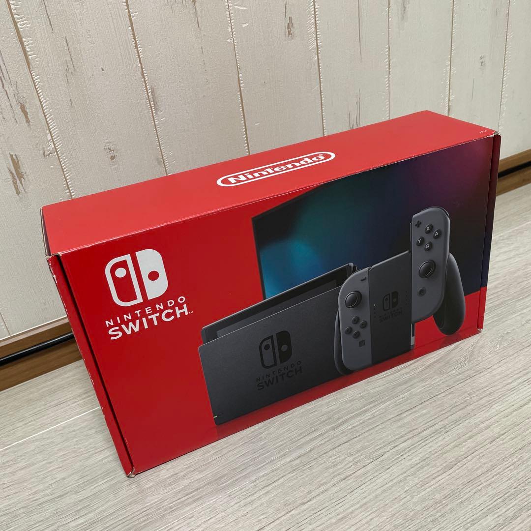 お*ん様 【美品】Nintendo Switch バッテリー強化型　グレー