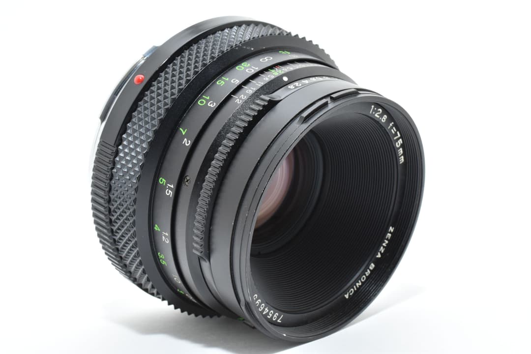レンズ(単焦点) BRONICA ZENZANON E 75mm F2.8 II ETR 0280