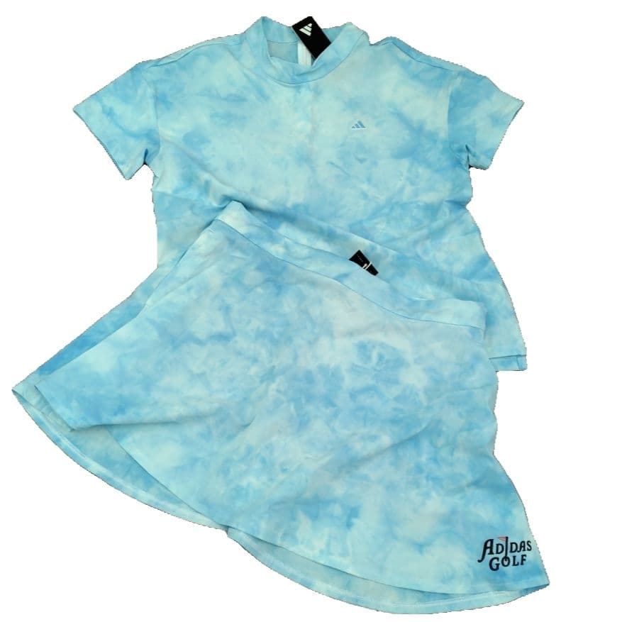 adidas ゴルフウェア セットアップ　渋野日向子