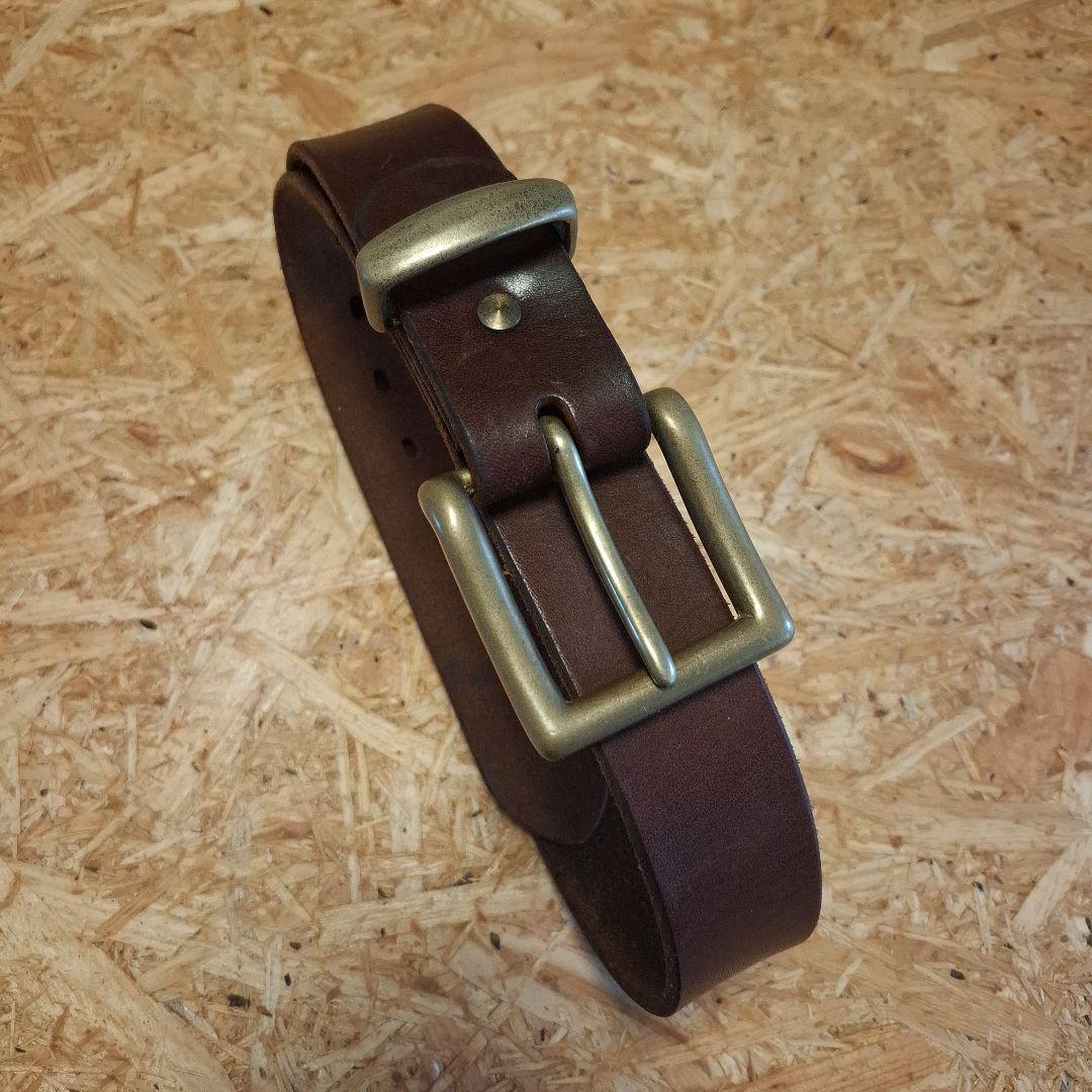 レザーベルトIRON HEART 極厚　良品!