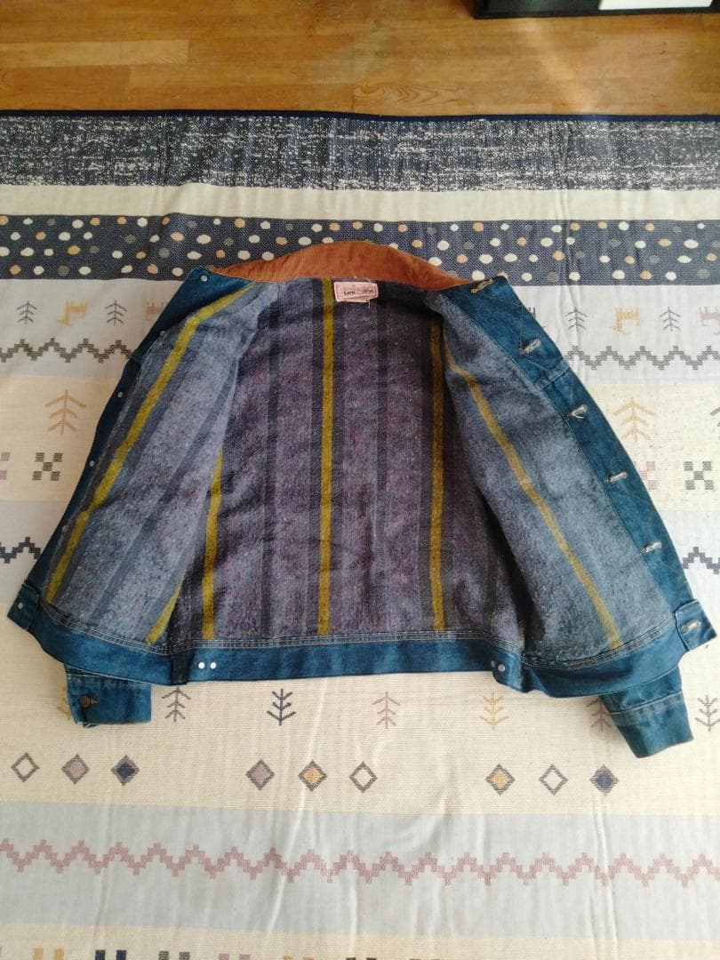 かなえビンテージ90年代LeeリーストームライダーデニムJKT美品40R