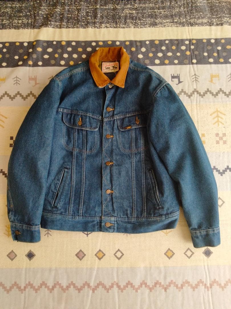 かなえビンテージ90年代LeeリーストームライダーデニムJKT美品40R