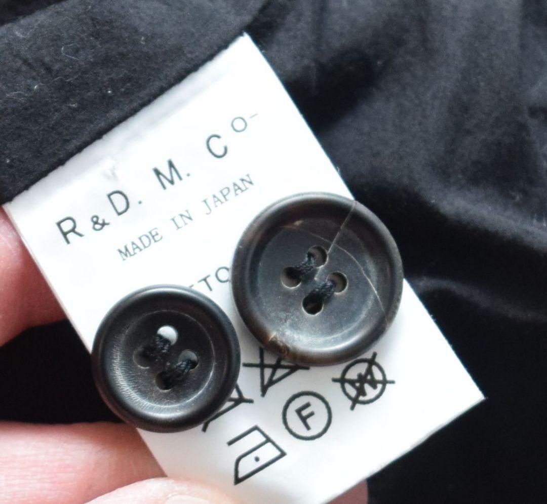 R&D.M.Co- オールドマンズテーラー ベルベット テーラード ジャケット
