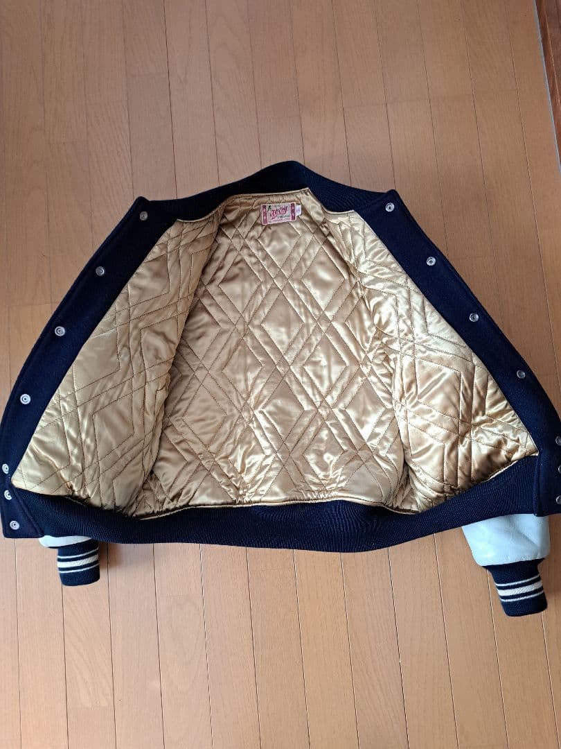 旧ザリアルマッコイズ McCoy Sportswear スタジャン サイズ38