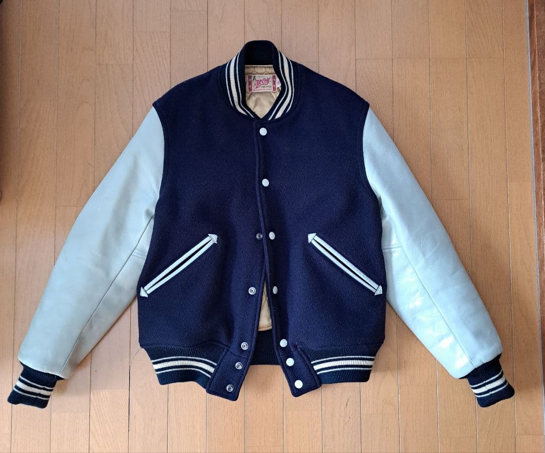 旧ザリアルマッコイズ McCoy Sportswear スタジャン サイズ38