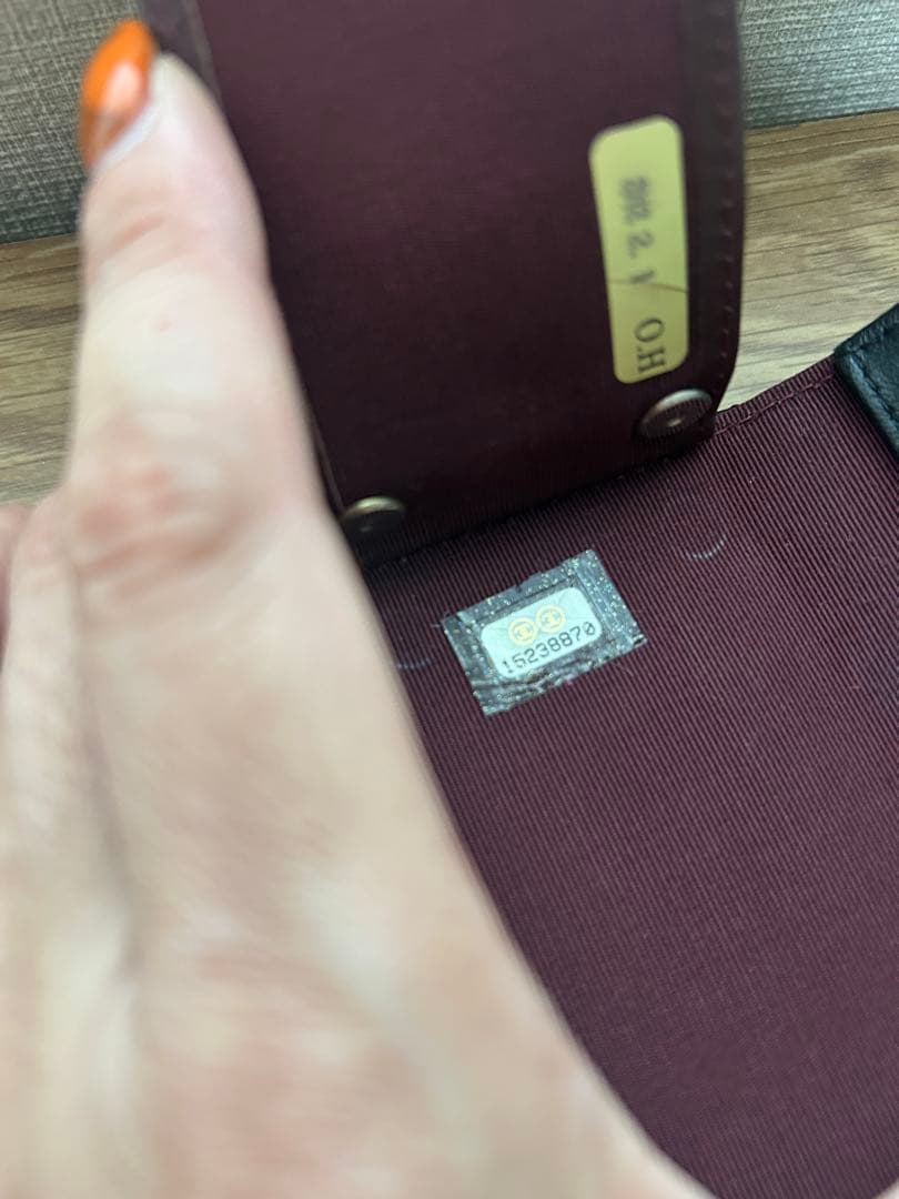 シャネル　マトラッセ6連外ポケット有り　キーケース