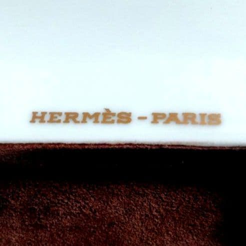 エルメス　スクエアプレート　アッシュトレイ　 ヒョウ　レオパード　 四角型灰皿