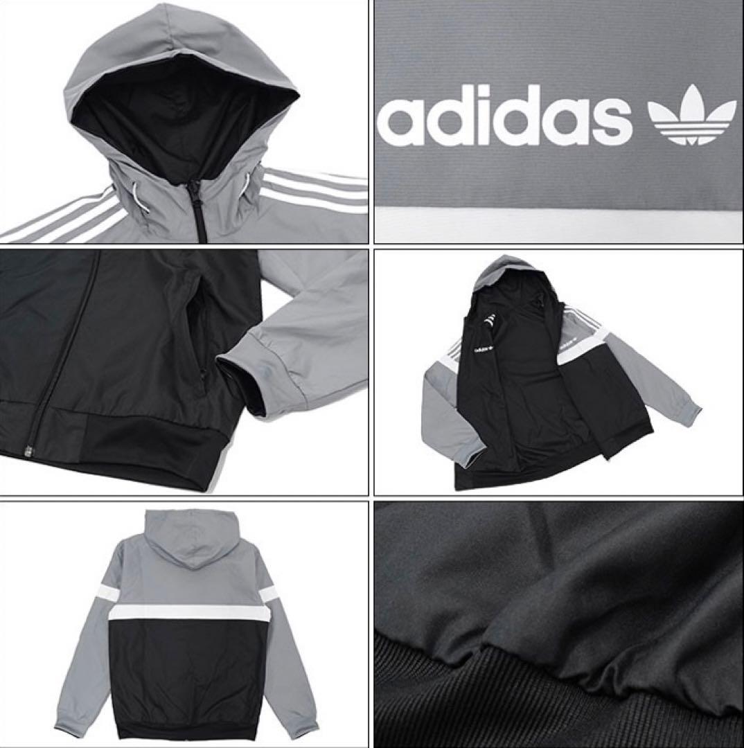 【リバーシブル】アディダスオリジナル ジャージ フルジップアップ パーカー