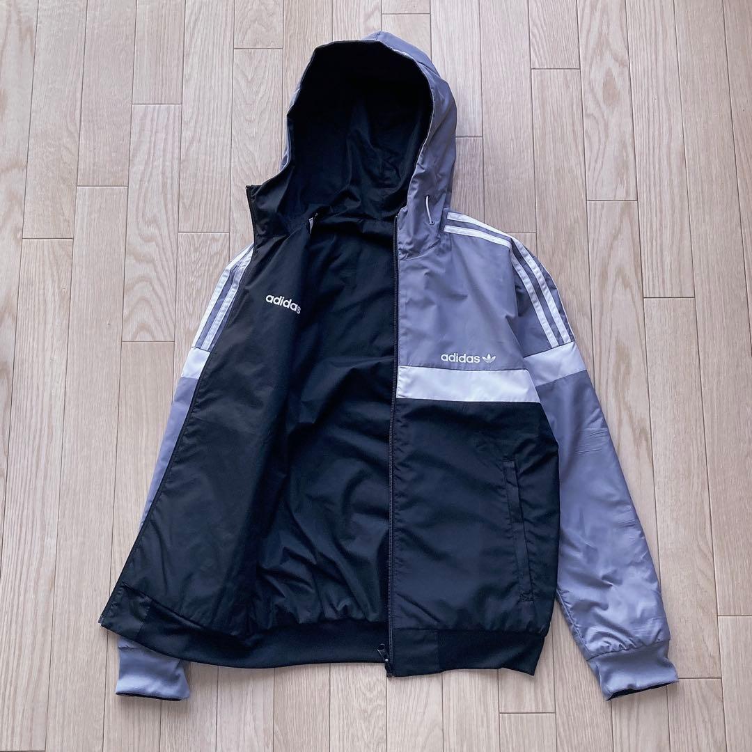 【リバーシブル】アディダスオリジナル ジャージ フルジップアップ パーカー