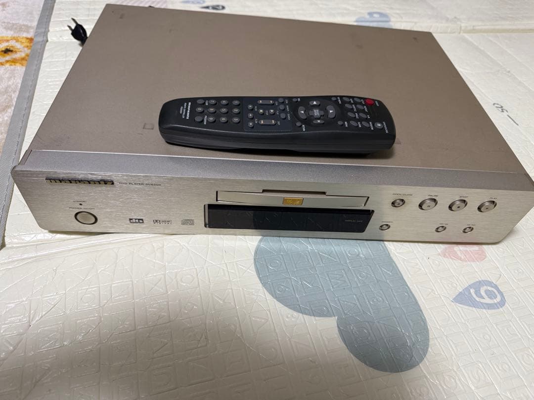 DVDプレーヤー DV6200 リモコン付き